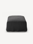 NOMAD - Pouf - Pure Linen Dark Charcoal