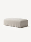 NOMAD - Pouf - Pure Linen Off-White