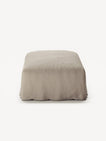 NOMAD - Pouf - Pure Linen Pale Gray