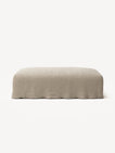 NOMAD - Pouf - Pure Linen Sandy Beige