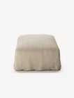NOMAD - Pouf - Pure Linen Sandy Beige