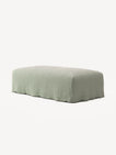 NOMAD - Pouf - Pure Linen Vivid Green