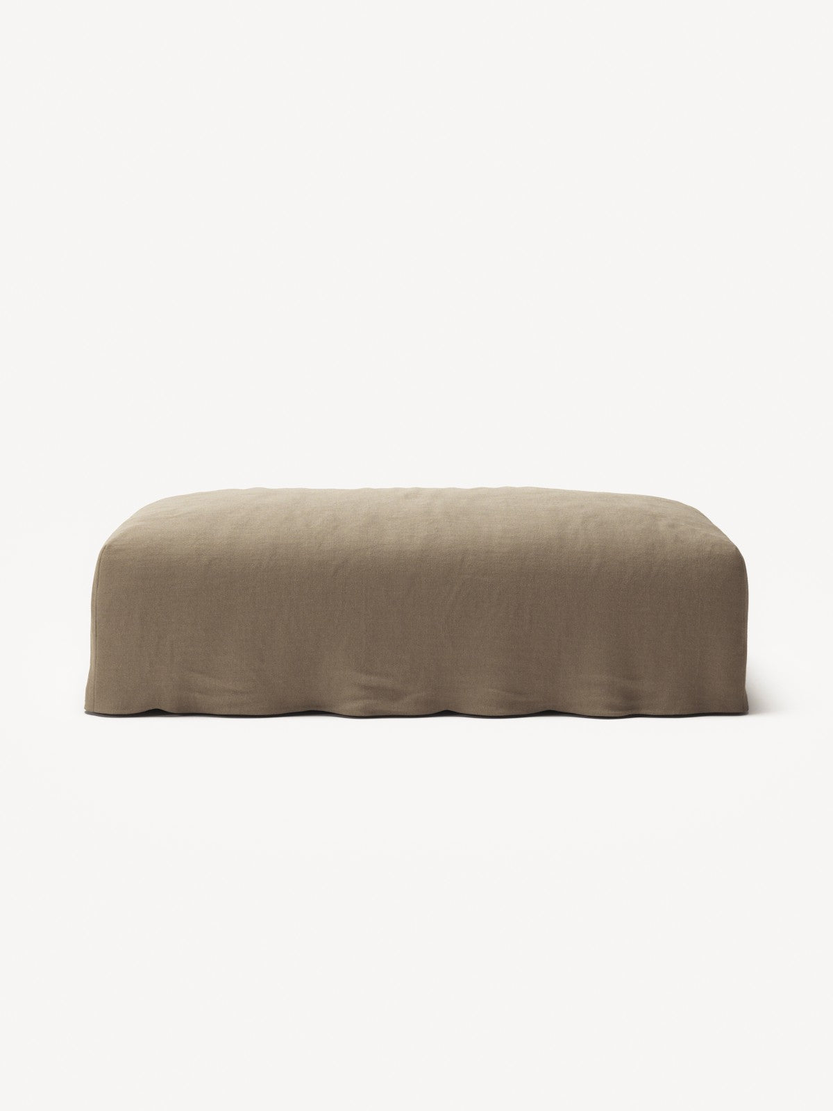 NOMAD - Pouf - Pure Linen Natural