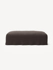NOMAD - Pouf - Pure Linen Truffle Brown