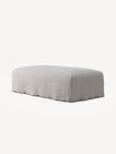 NOMAD - Pouf - Textured Blend Beige