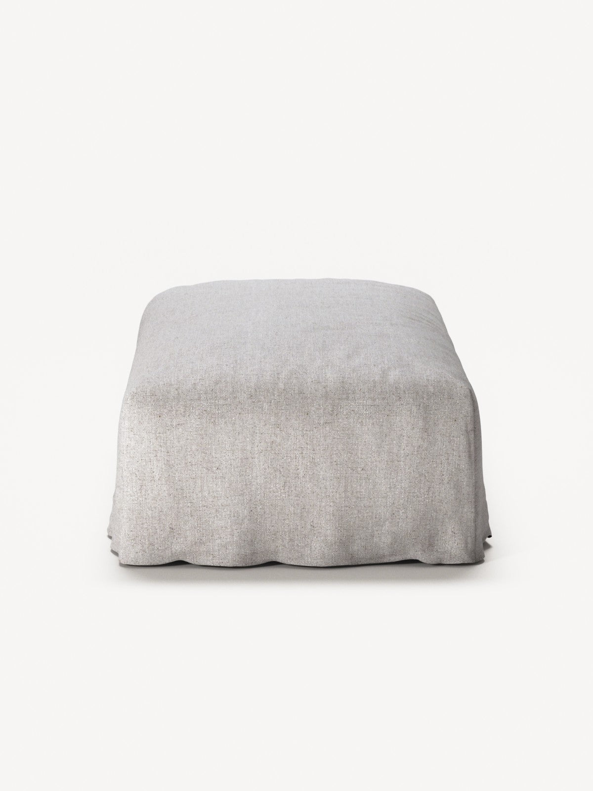 NOMAD - Pouf - Textured Blend Beige