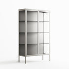 Vitrine - Cabinet - Chalk - Clear Glass