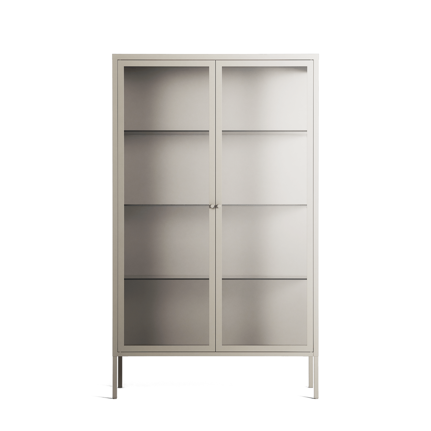 Vitrine - Cabinet - Pebble - Clear Glass