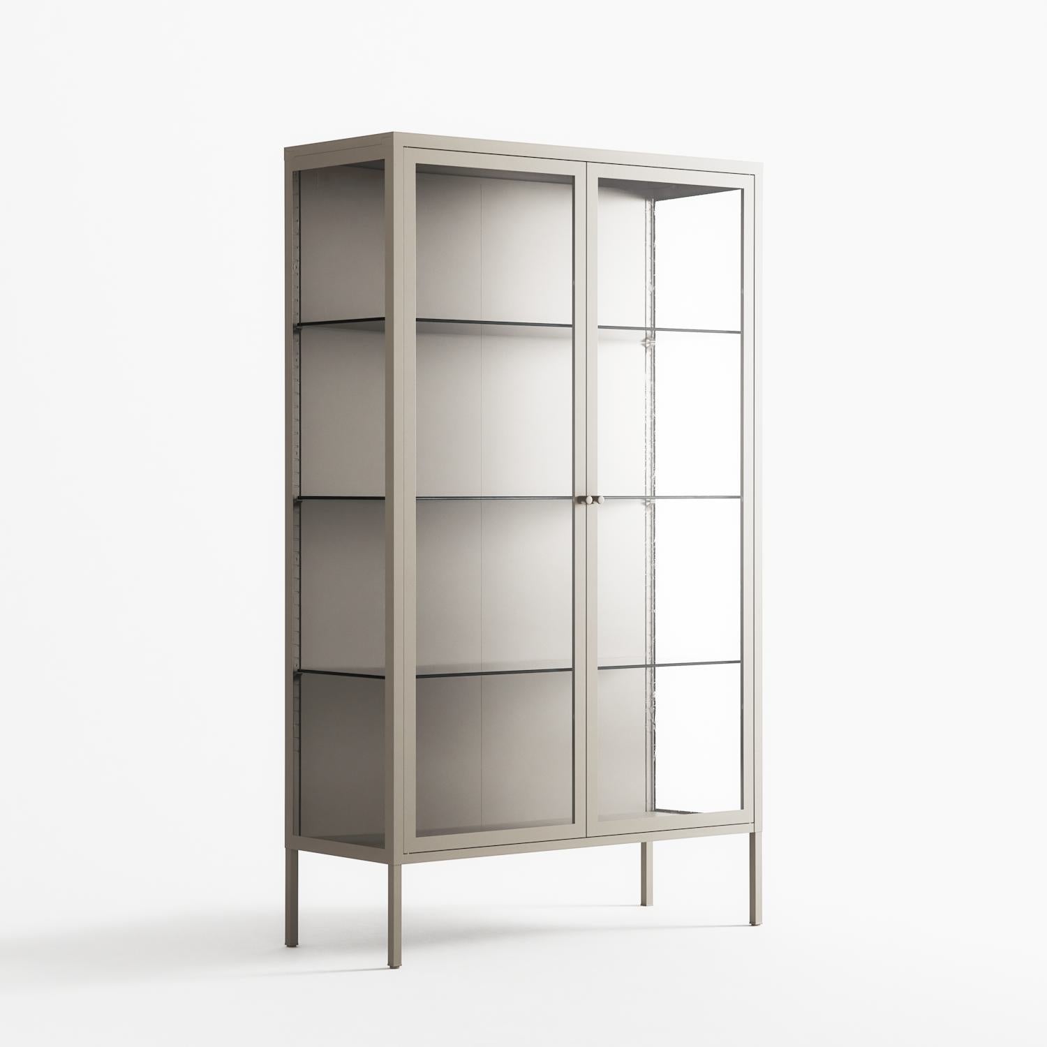Vitrine - Cabinet - Pebble - Clear Glass