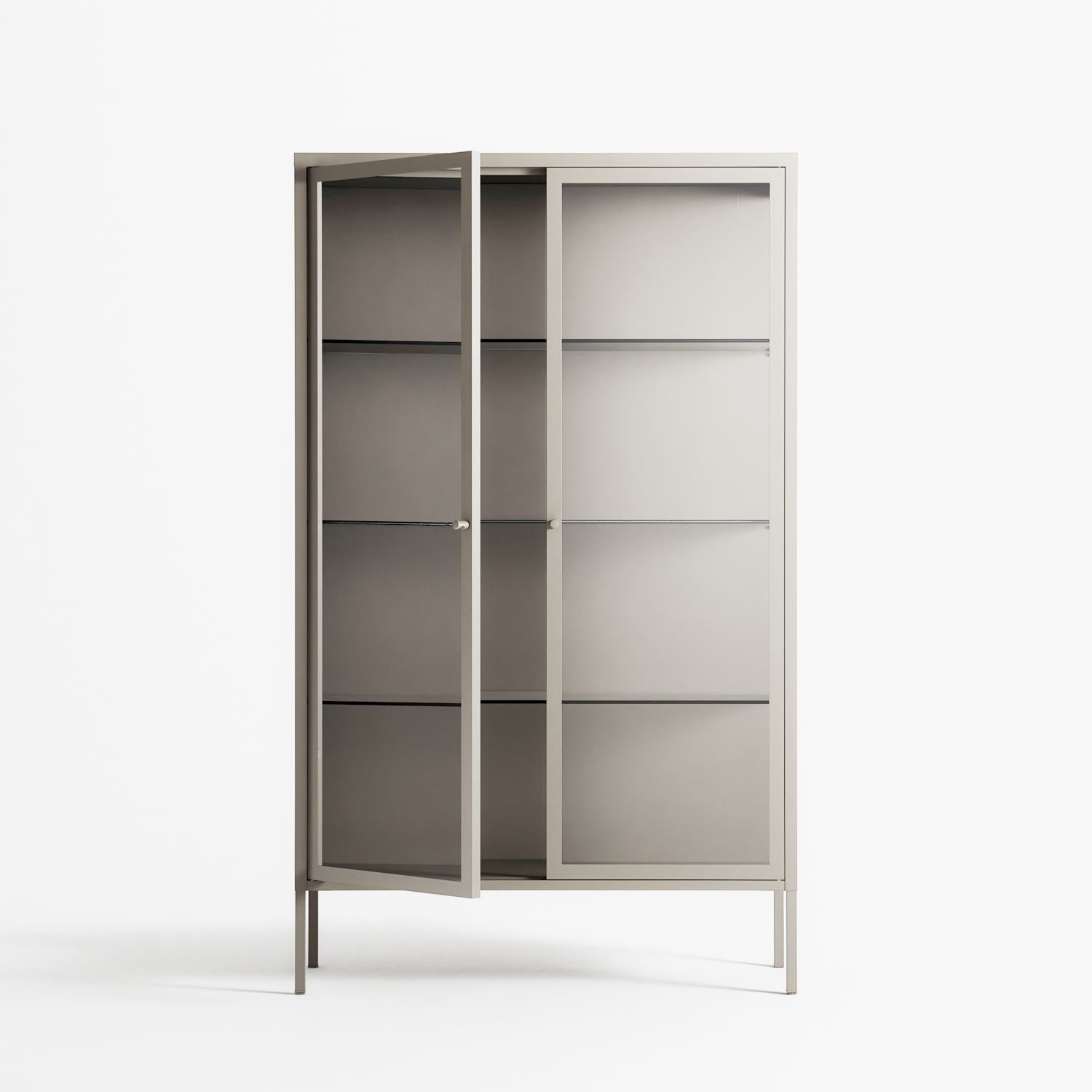 Vitrine - Cabinet - Pebble - Clear Glass