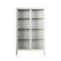 Vitrine - Cabinet - Chalk - Reeded Glass