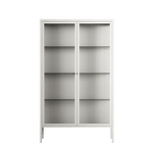 Vitrine - Cabinet - Chalk - Reeded Glass