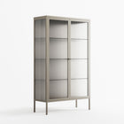 Vitrine - Cabinet - Pebble - Reeded Glass