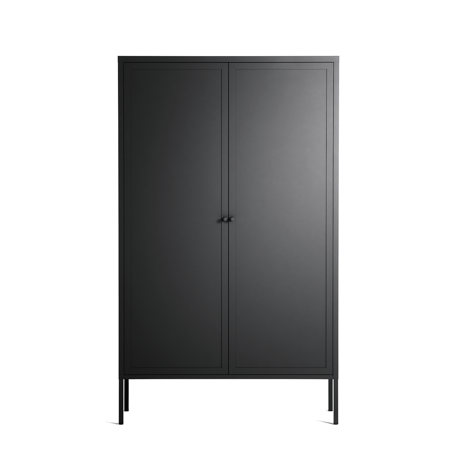 Vitrine - Cabinet - Antracite - Metal Front