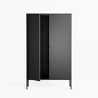 Vitrine - Cabinet - Antracite - Metal
