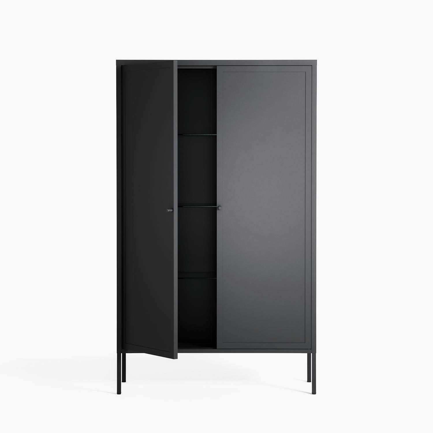 Vitrine - Cabinet - Antracite - Metal