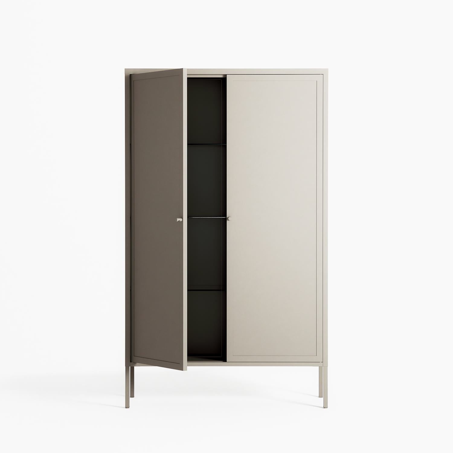 Vitrine - Cabinet - Pebble - Metal