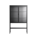 Vitrine - Loft Cabinet  - Antracite - Clear Glass