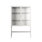 Vitrine - Loft Cabinet - Chalk - Clear Glass