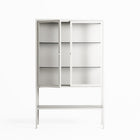 Vitrine - Loft Cabinet - Chalk - Clear Glass