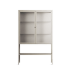 Vitrine - Loft Cabinet - Pebble - Clear Glass