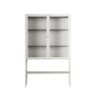 Vitrine - Loft Cabinet - Chalk - Reeded Glass