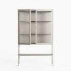 Vitrine - Loft Cabinet - Pebble - Reeded Glass