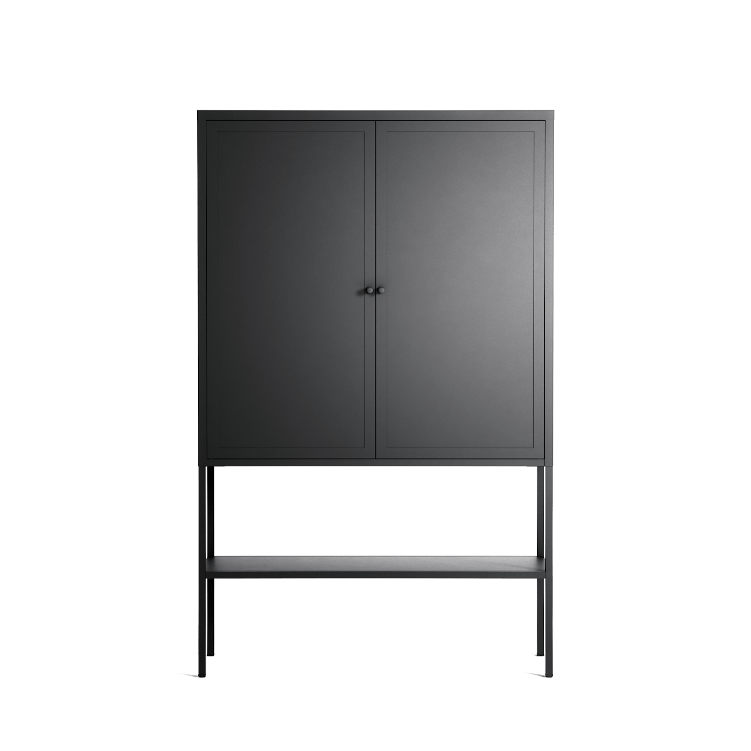 Vitrine - Loft Cabinet  - Antracite - Metal Front