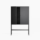 Vitrine - Loft Cabinet  - Antracite - Metal