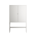 Vitrine - Loft  Cabinet - Chalk - Metal