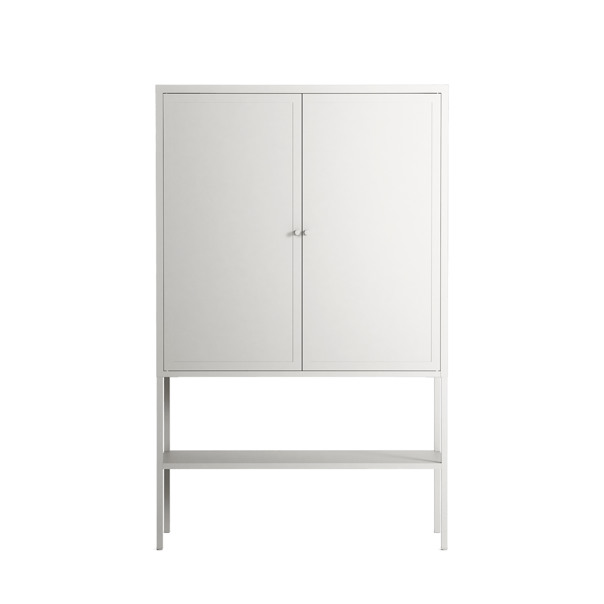 Vitrine - Loft  Cabinet - Chalk - Metal