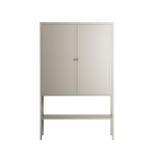 Vitrine - Loft Cabinet - Pebble - Metal