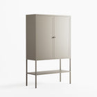 Vitrine - Loft Cabinet - Pebble - Metal