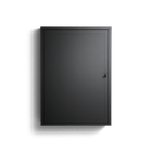 Vitrine - Wall Cabinet - Antracite - Metal