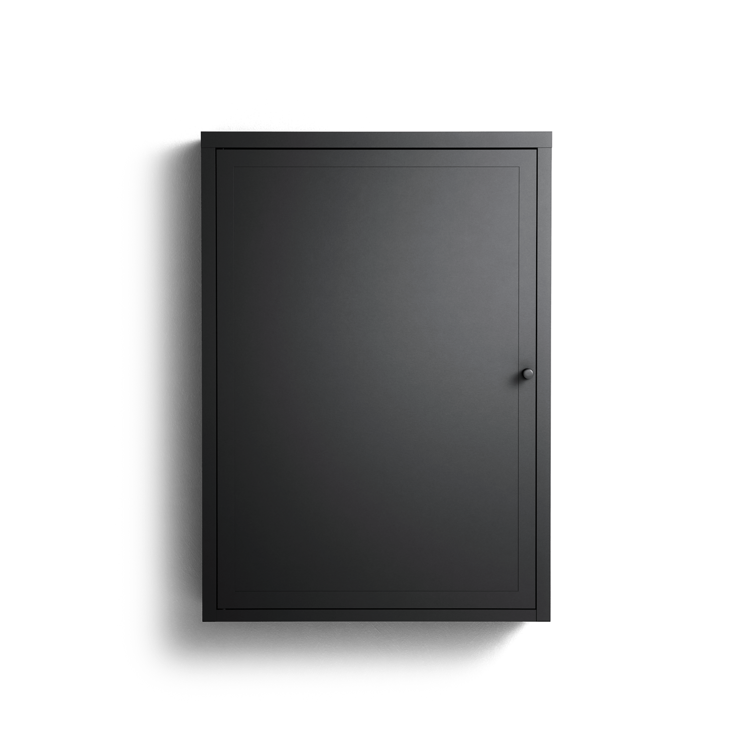 Vitrine - Wall Cabinet - Antracite - Metal