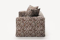 NOMAD - 2 Seat - Chenille Jacquard Zebra Brown White