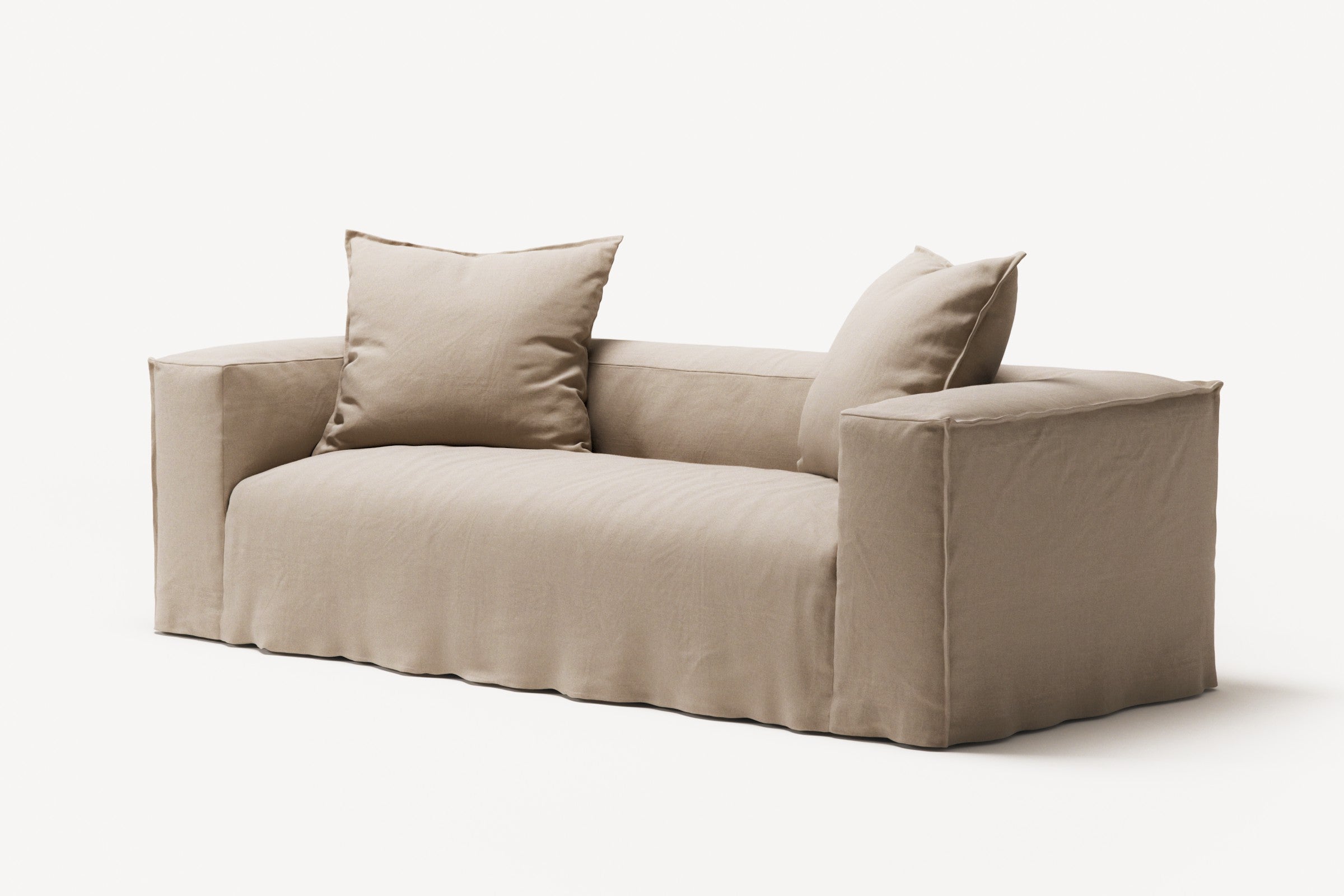 NOMAD - 2 Seat - Brushed Cotton Sandy Beige