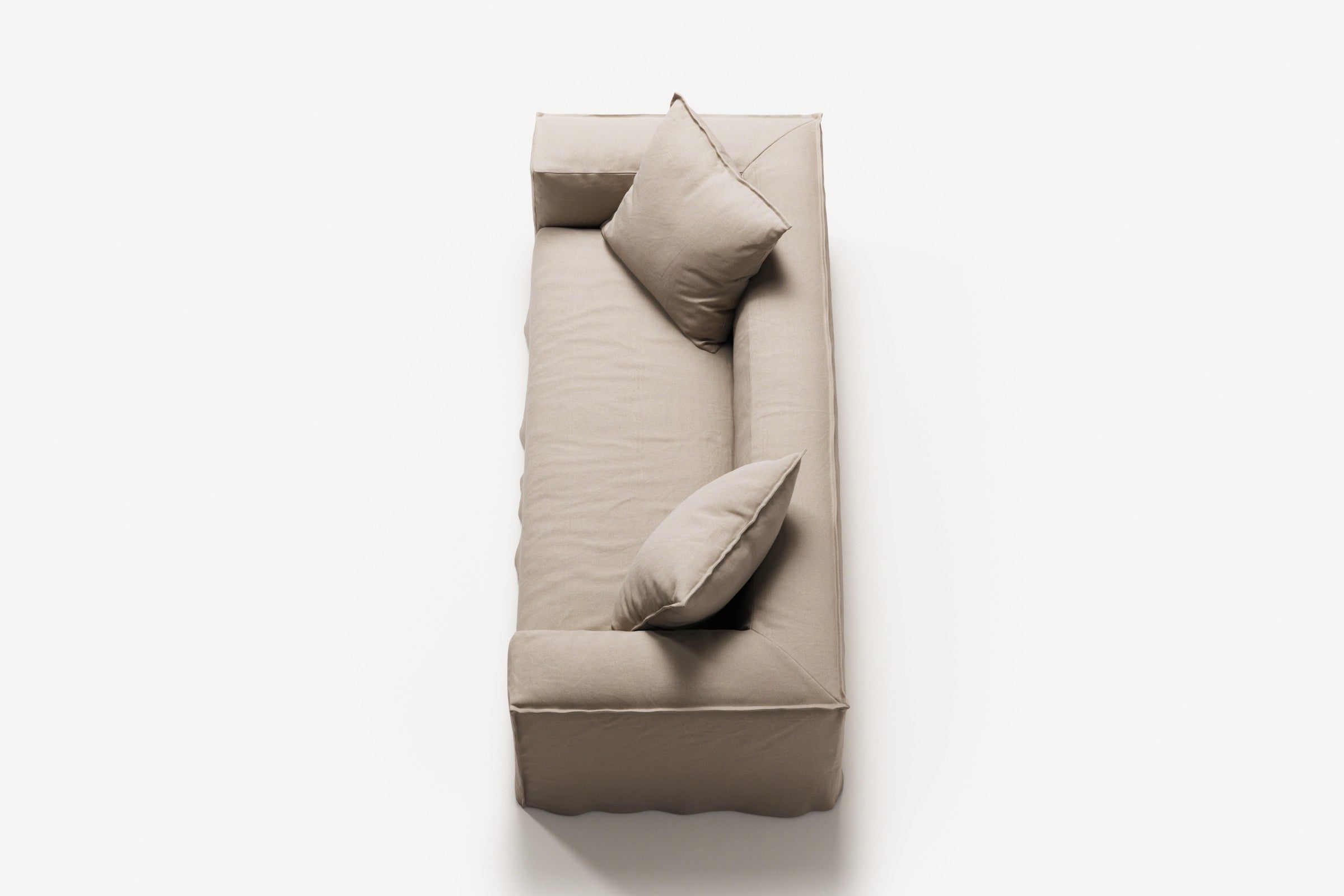 NOMAD - 2 Seat - Brushed Cotton Sandy Beige