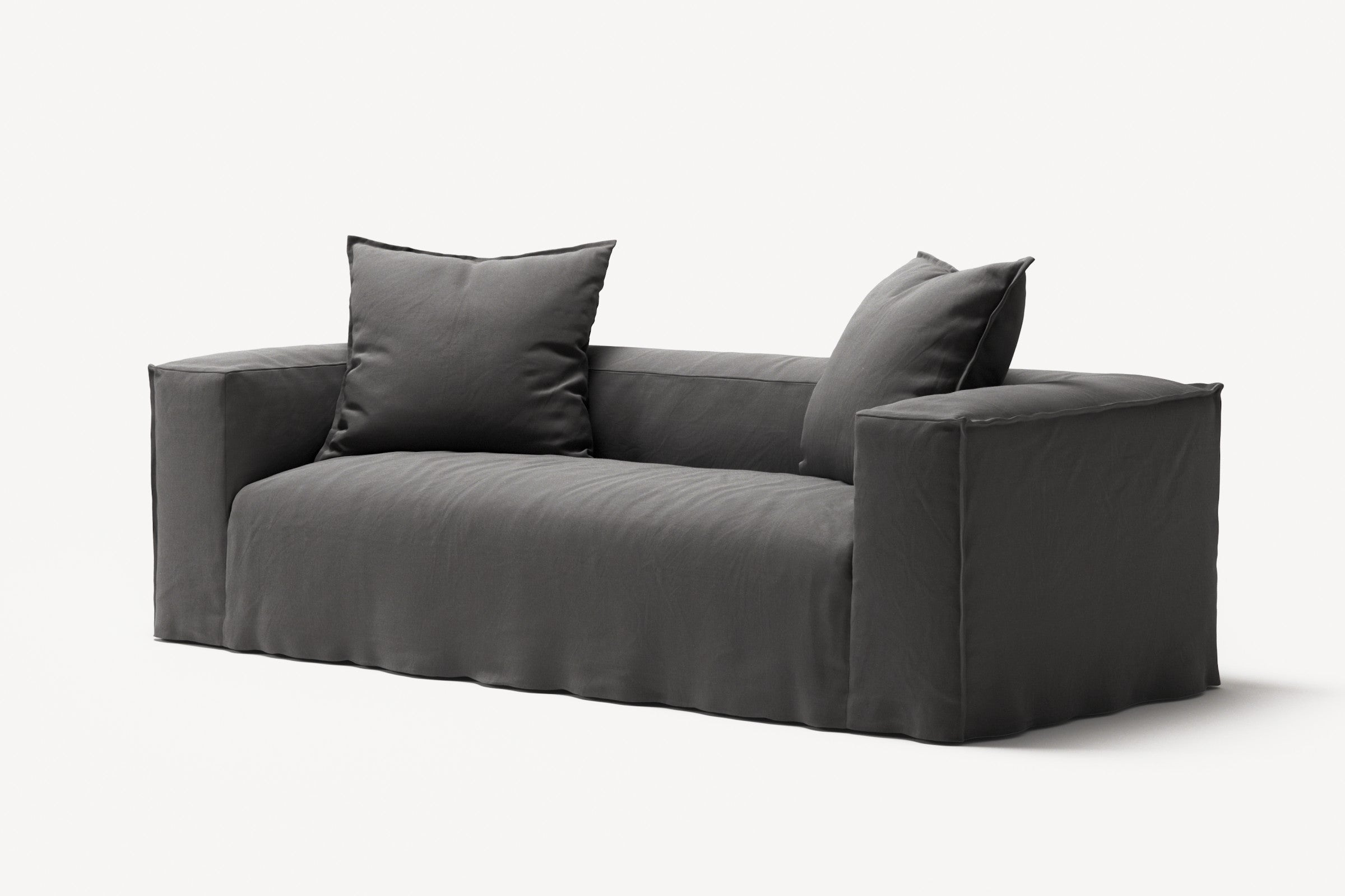 NOMAD - 2 Seat - Brushed Cotton Dark Gray