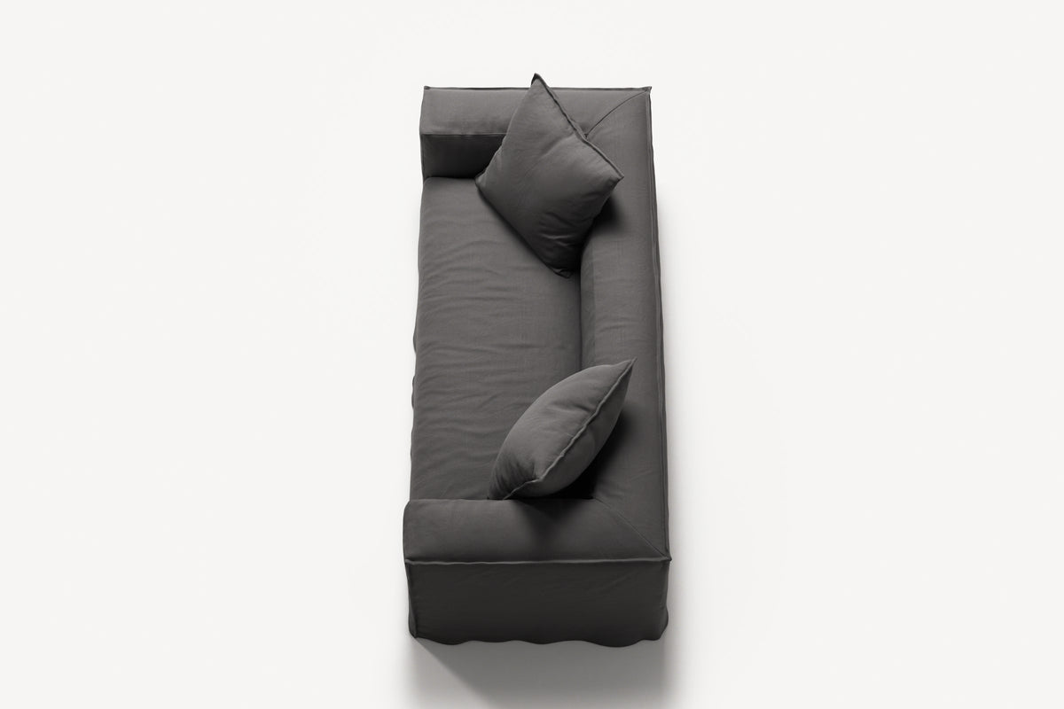NOMAD - 2 Seat - Brushed Cotton Dark Gray