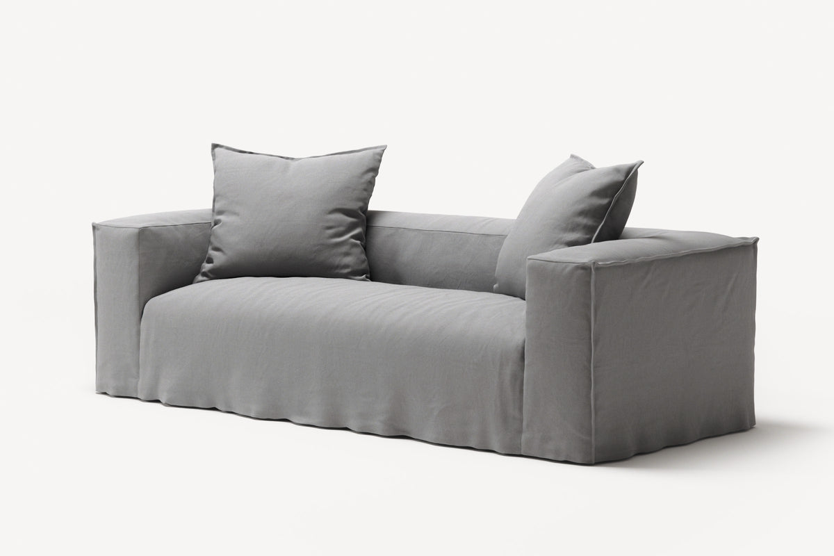NOMAD - 2 Seat - Brushed Cotton Light Gray
