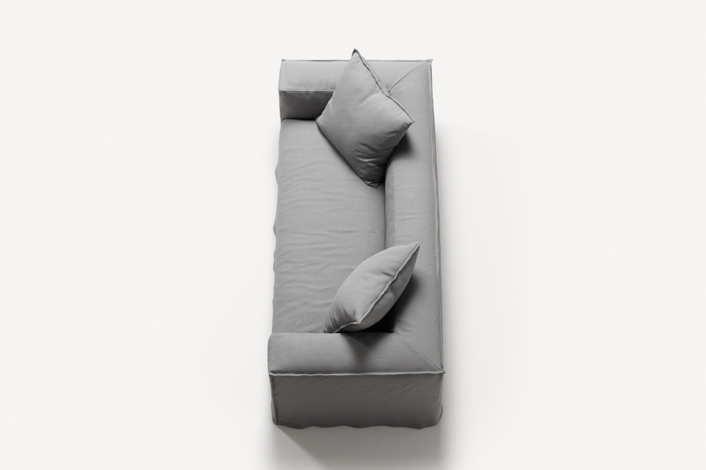 NOMAD - 2 Seat - Brushed Cotton Light Gray