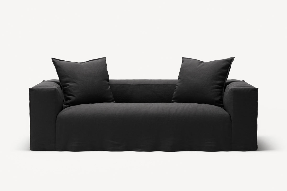 NOMAD - 2 Seat - Pure Linen Dark Charcoal