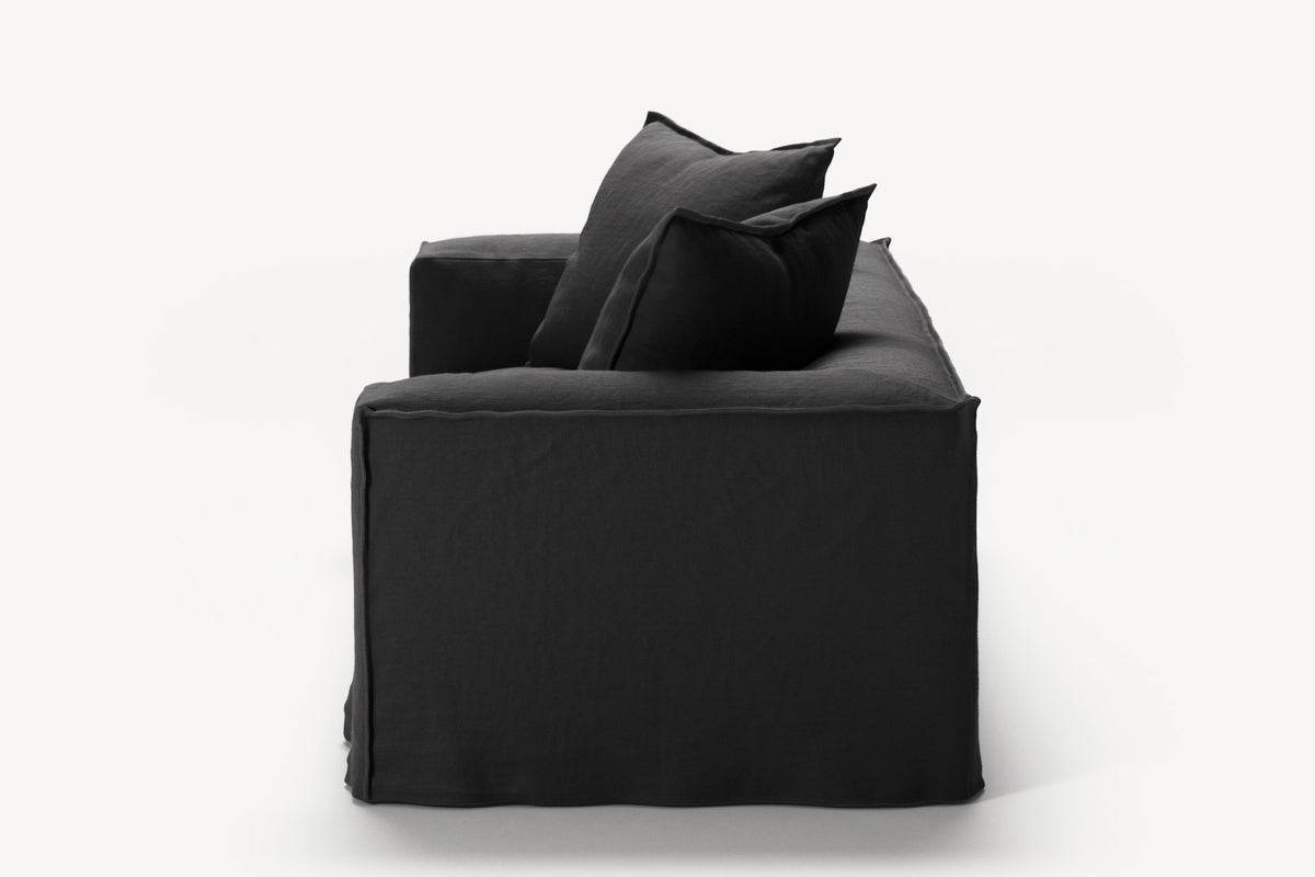 NOMAD - 2 Seat - Pure Linen Dark Charcoal