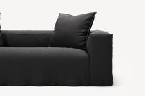 NOMAD - 2 Seat - Pure Linen Dark Charcoal