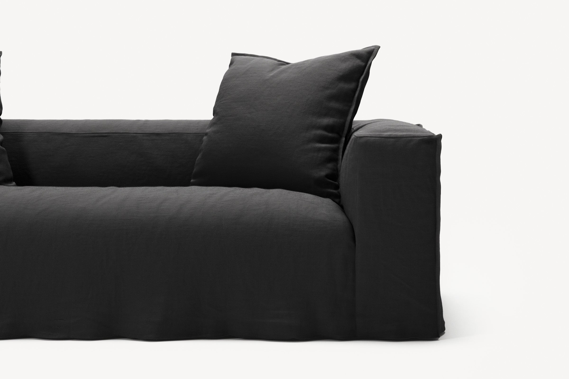 NOMAD - 2 Seat - Pure Linen Dark Charcoal