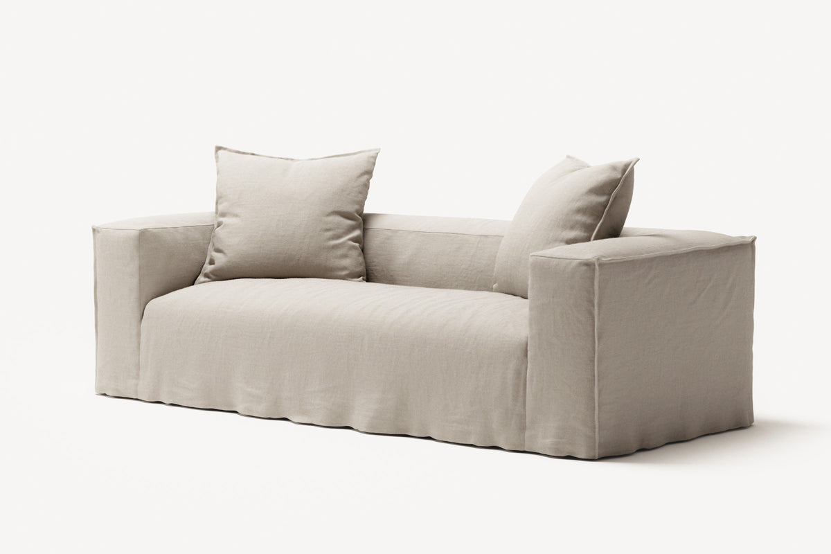 NOMAD - 2 Seat - Pure Linen Off-White