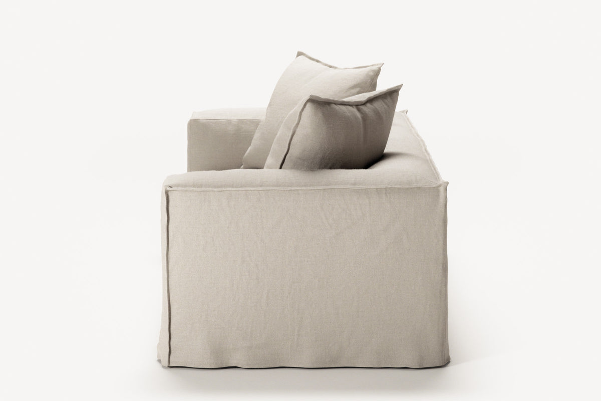 NOMAD - 2 Seat - Pure Linen Off-White
