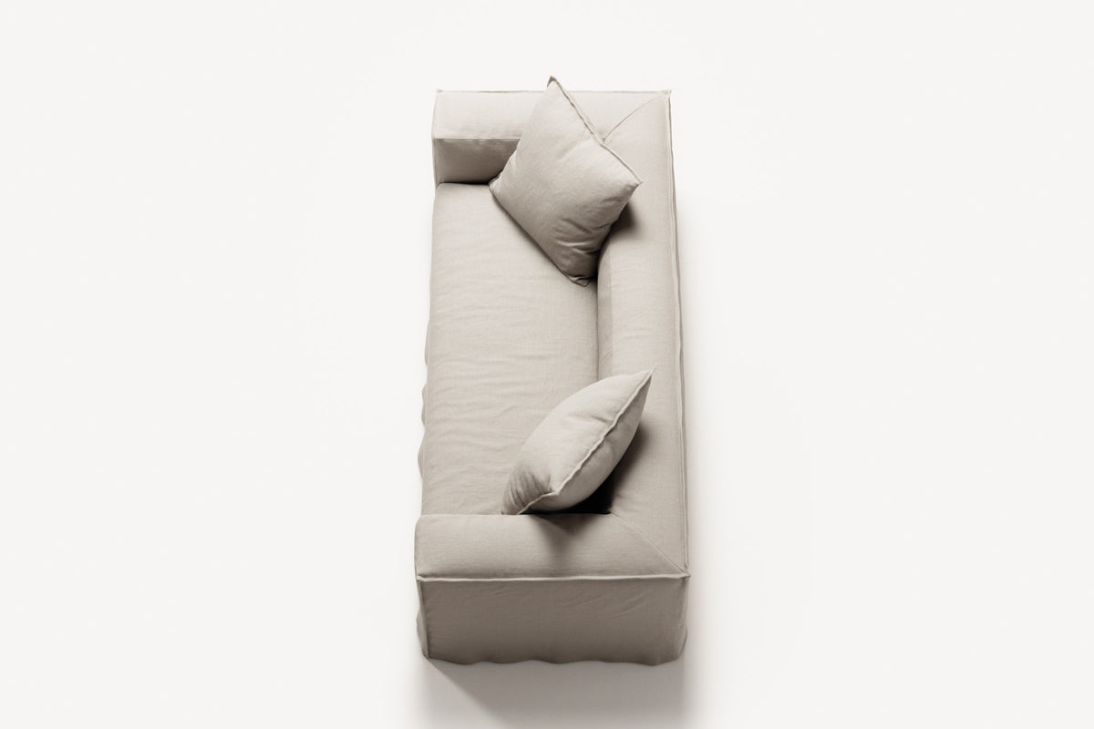 NOMAD - 2 Seat - Pure Linen Off-White