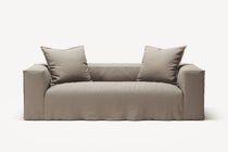 NOMAD - 2 Seat - Pure Linen Pale Gray